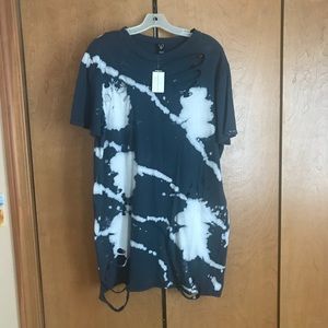 Distressed Tunic Dress